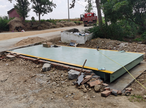 南陽唐河薛嘴農業(yè)合作社30噸地磅