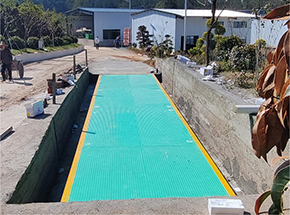 信陽(yáng)商城縣綠緣來(lái)茶林合作社100噸地磅