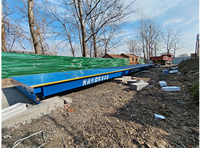 鄭州市石橋建筑設(shè)備租賃市場(chǎng)100噸地磅