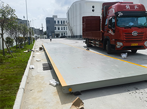 湖北咸寧市通城縣糧食儲(chǔ)備庫100噸地磅